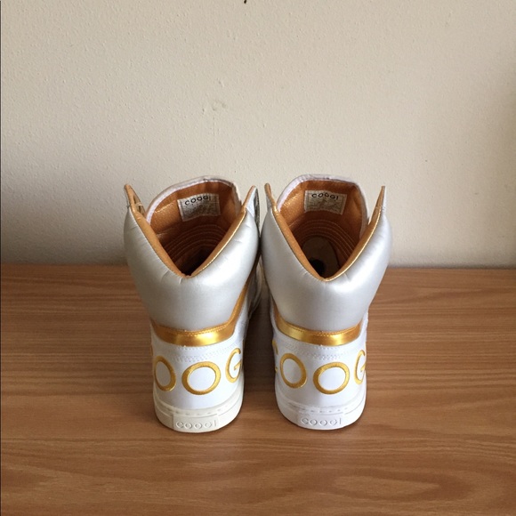 Coogi Shoe White/Gold CW1003 - Picture 4 of 5
